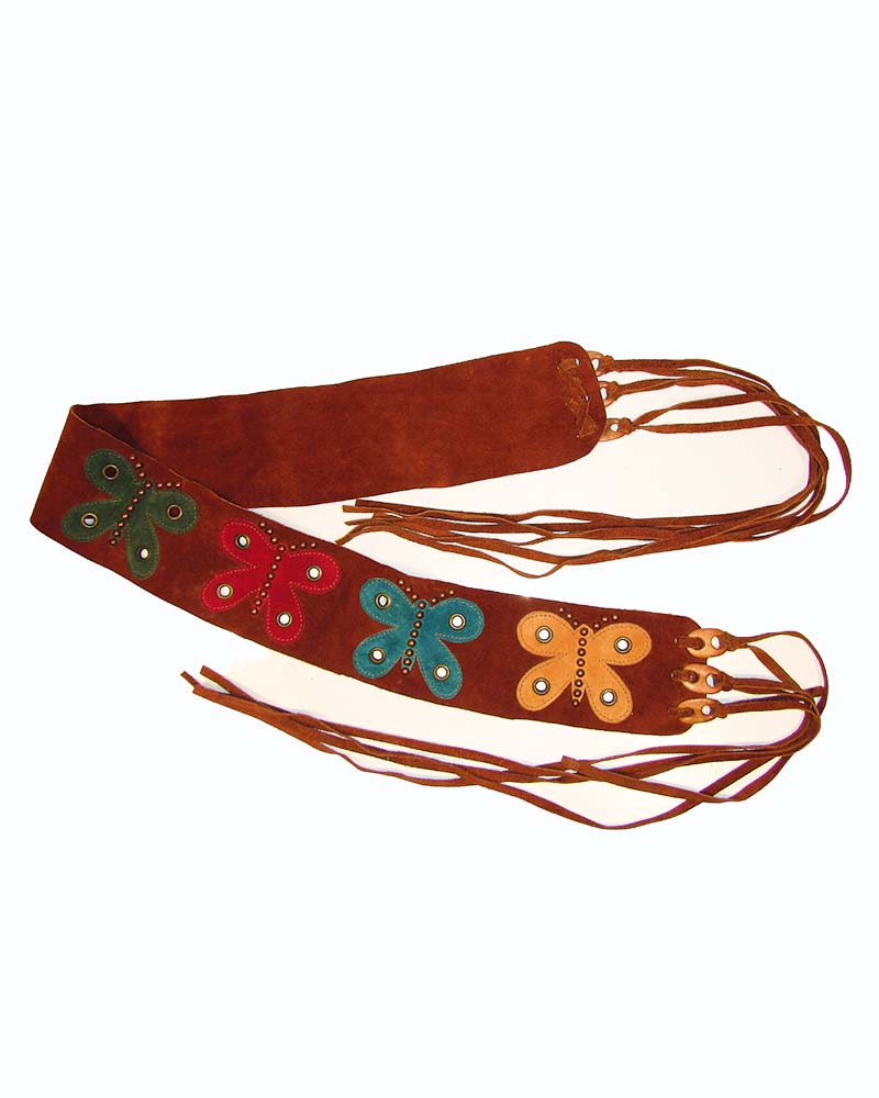 *Vintage Butterfly Tie Belt