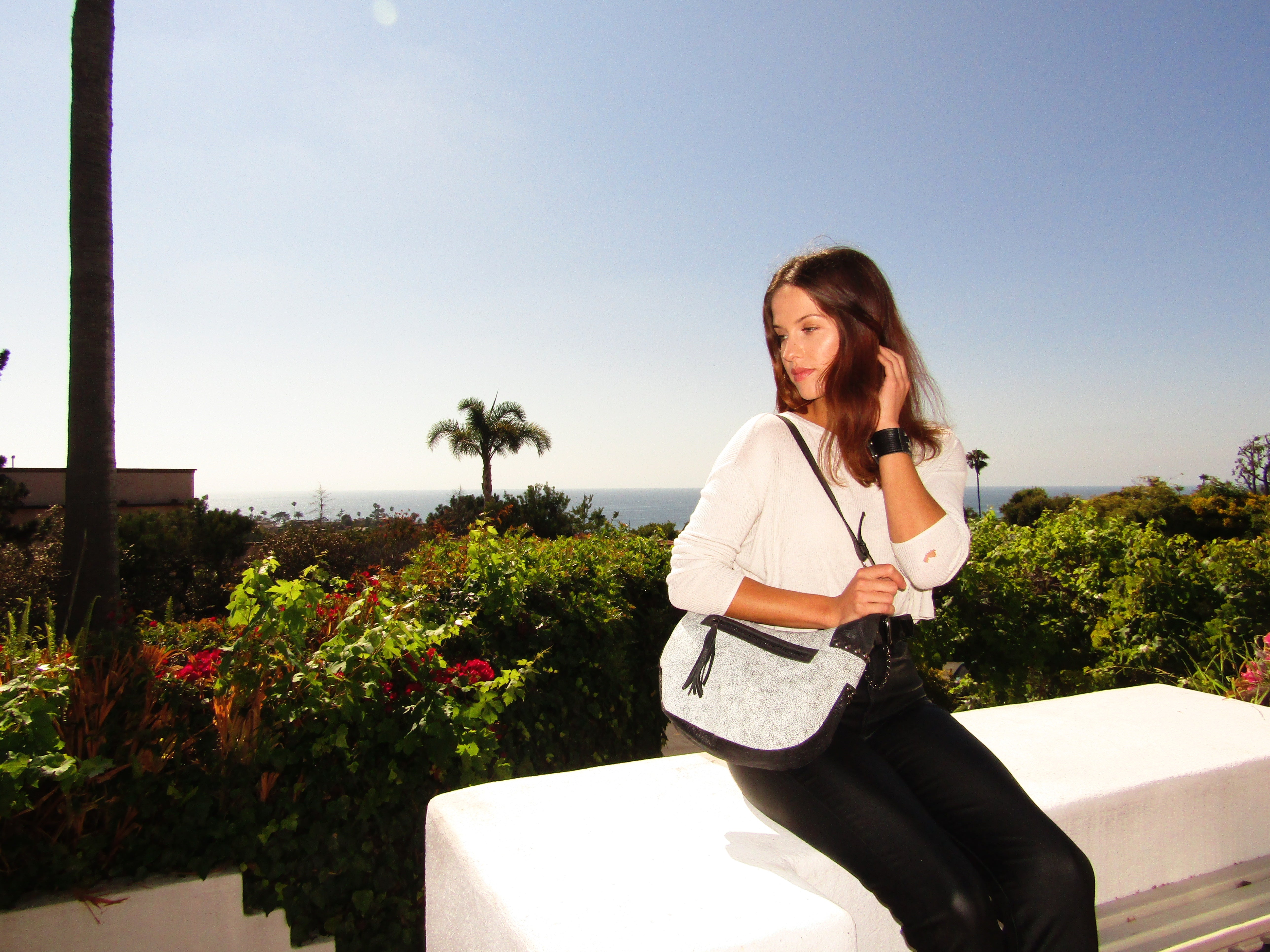 *Two-Tone Shoulder Bag