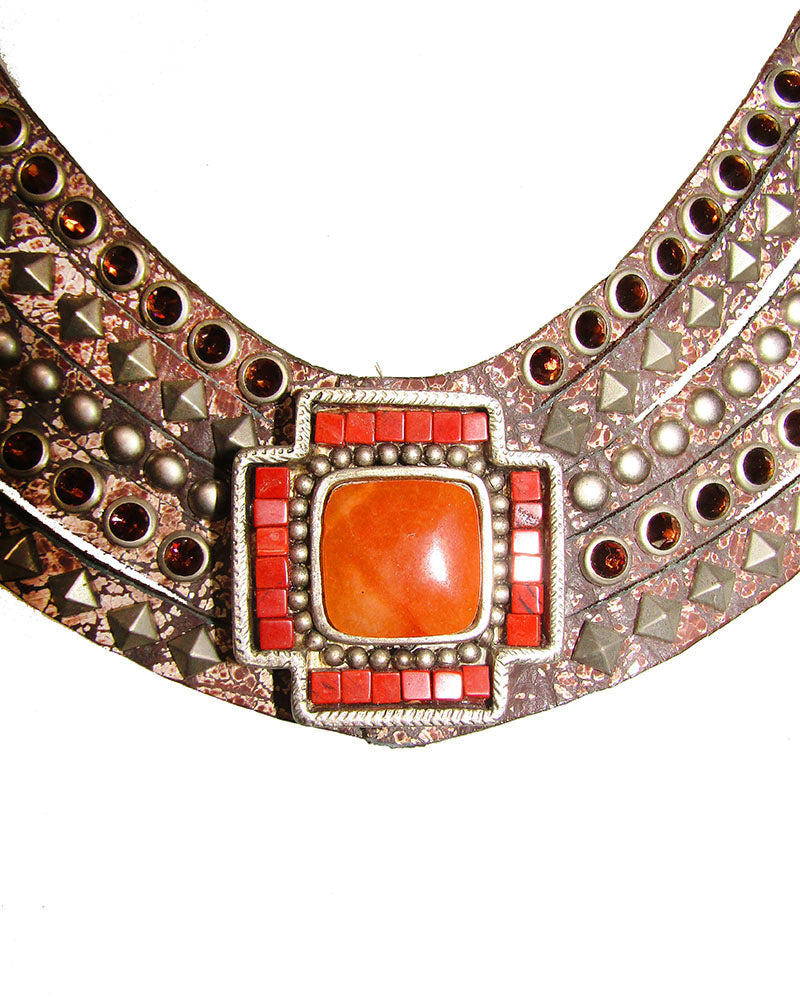La Cruz Bib Necklace