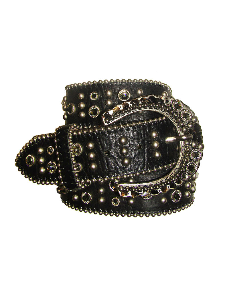 Stud and Crystal Jean Belt