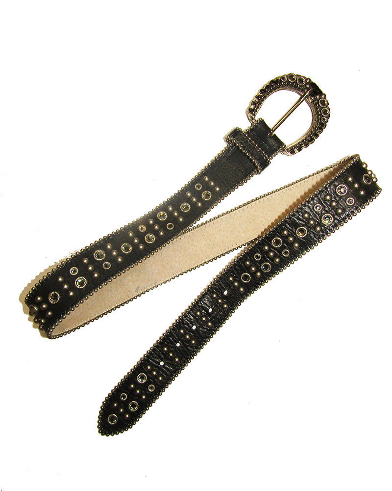 Stud and Crystal Jean Belt