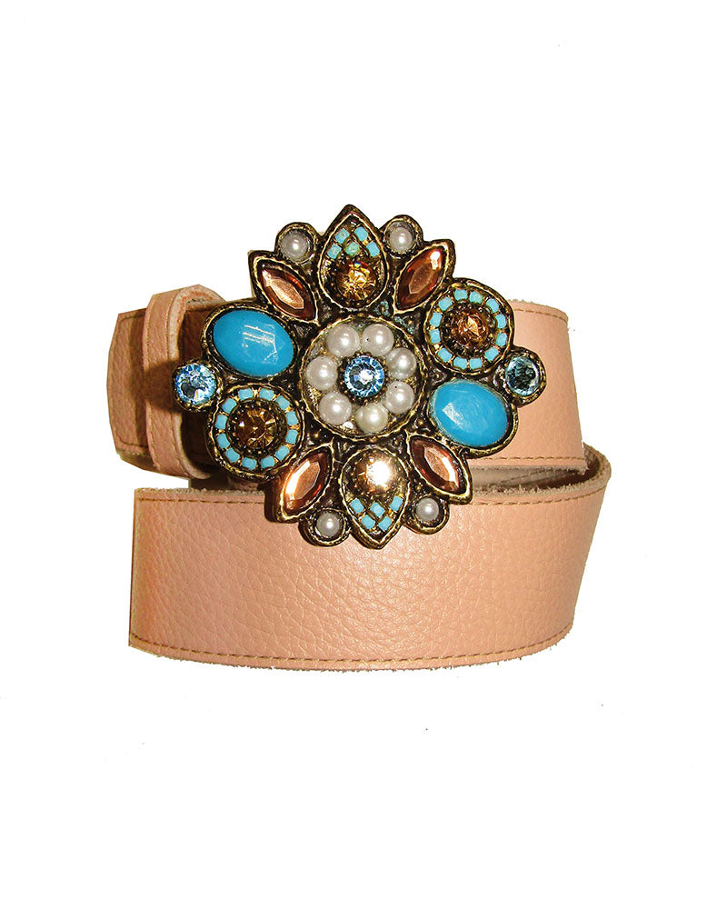 Tiana Flower Buckle Jean Belt