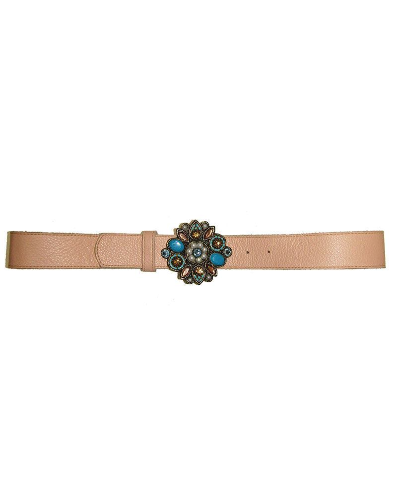 Tiana Flower Buckle Jean Belt