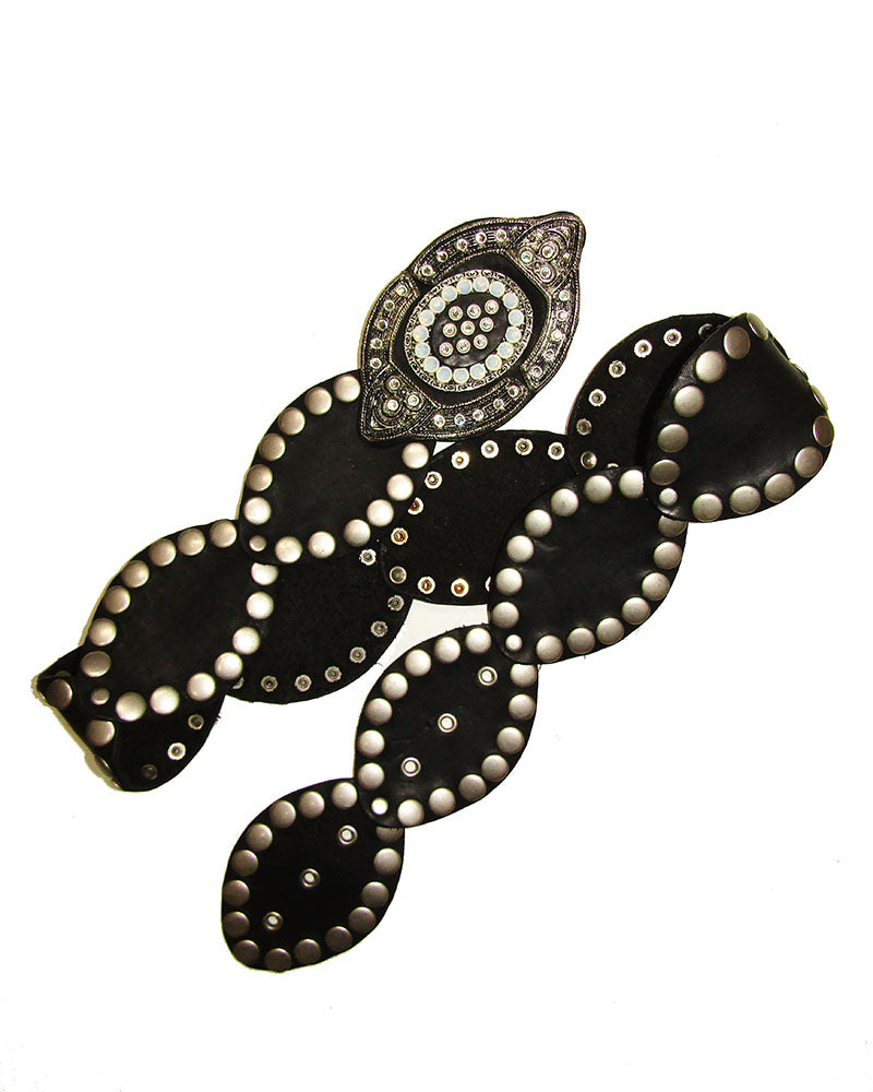 *Black Studded Ducatt Hip Belt