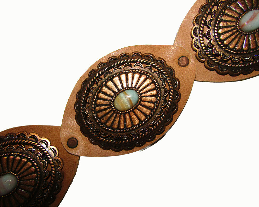 Statement Concho Belt with elastic