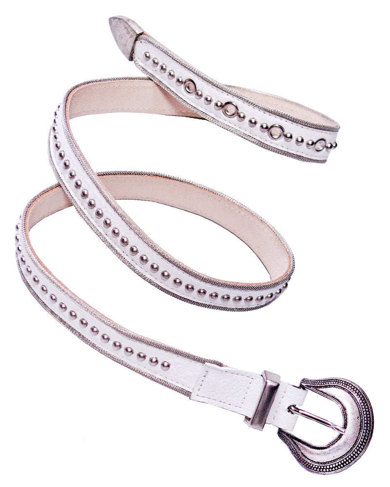 Studded Mesh Belt