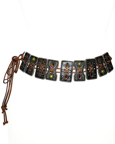 *Vintage Butterfly Tie Belt