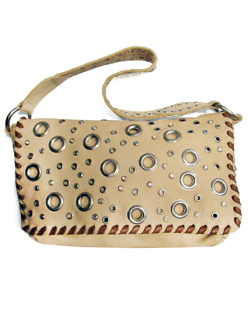 *Crystal Eyelet Handbag