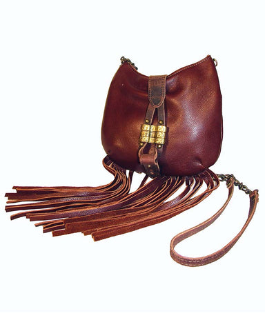 *Fringed Western Messenger Bag