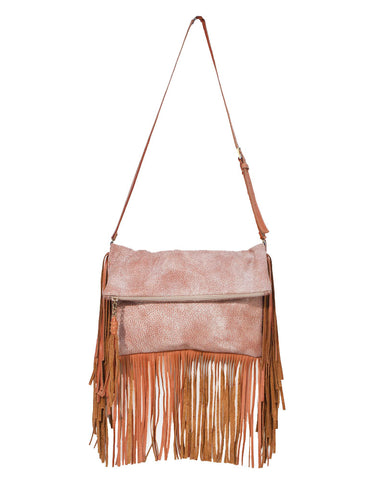 *Fringed Western Messenger Bag