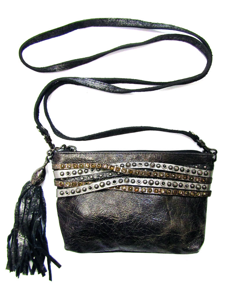 Multi-Metallic Mini Crossbody