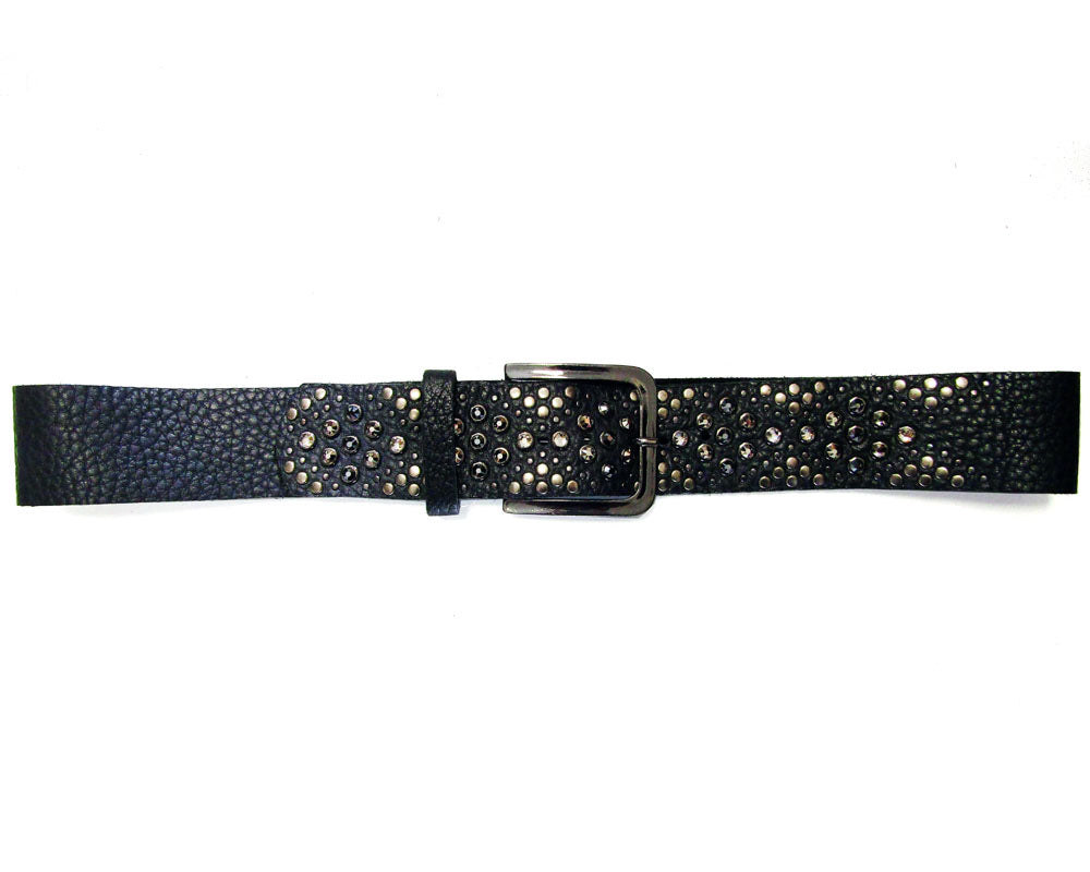 Hematite Studded Belt