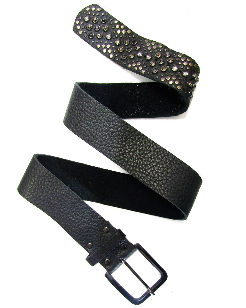 Hematite Studded Belt