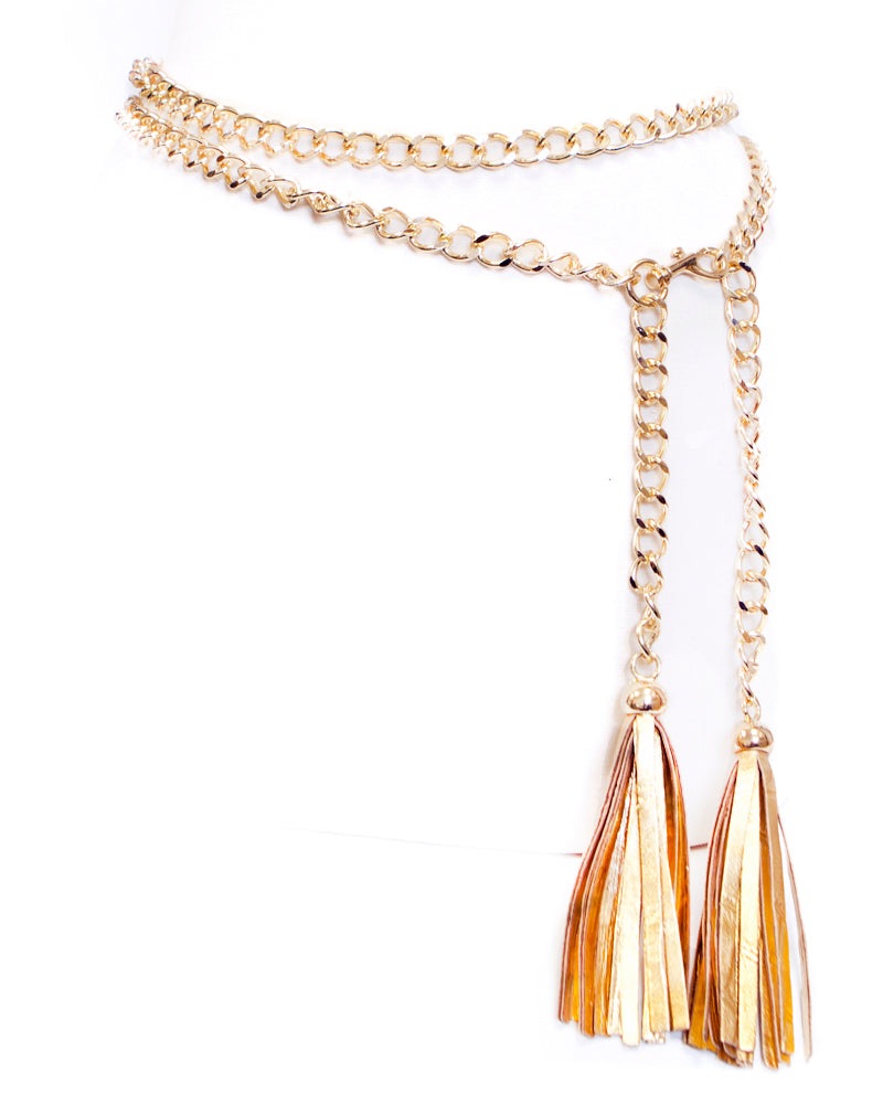 Kayla Double Wrap Chain Belt