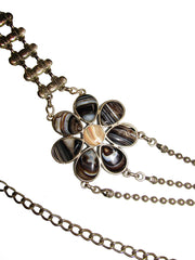 Vintage Flower Power Chain Belt