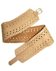 *Scalloped Edge Corset-Belt