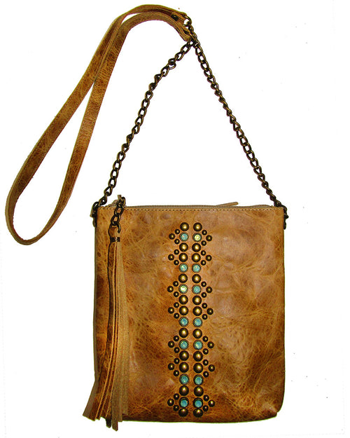 *Honey Studded Crossbody Bag