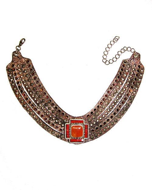 La Cruz Bib Necklace