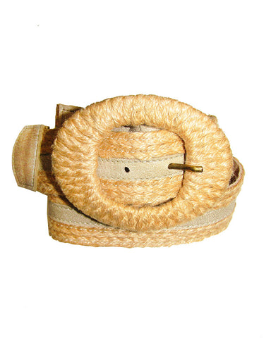 Wide Western design waist belt