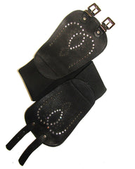 Wide Western design waist belt