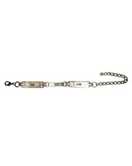 Hammered Metal chain Boot Belt