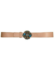 Tiana Flower Buckle Jean Belt