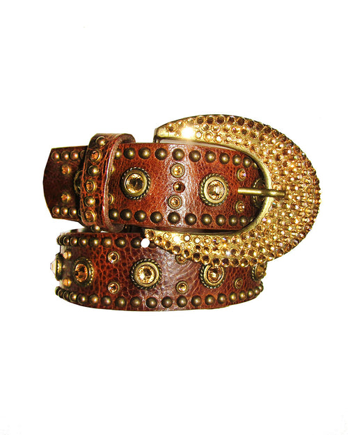 *Sunset Rhinestone Jean Belt