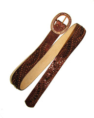 Copper Embellished Belt