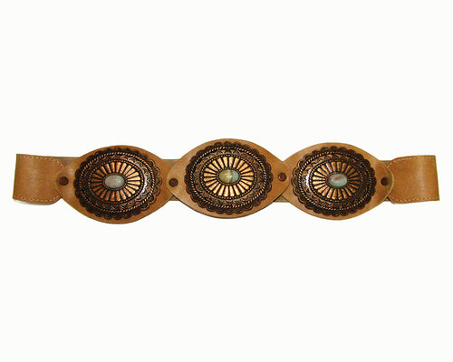 Statement Concho Belt with elastic