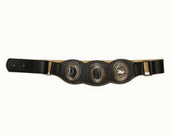 *Sardonyx Studded Concho Belt