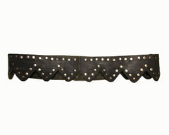 *Western Studded Statement hip belt with concho buckle