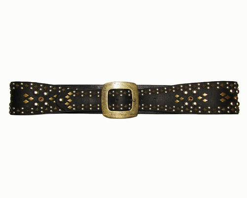 Western Mixed Studs Belt