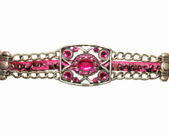 *Vintage Fuchsia Chain Belt