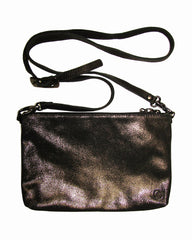 Filigree Metallic Crossbody Bag