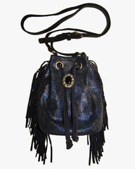 *Fringed Bucket Bag