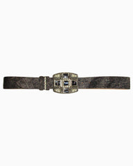 *Vintage Embellished Buckle Jean Belt