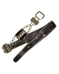 Tori Chain and Leather Belt