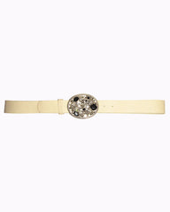 *Large Skulls Buckle Jean Belt