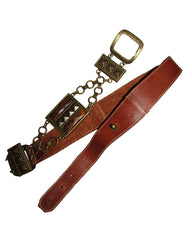 Cori Chain and Leather Belt
