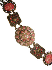 *Vintage Stone chips Chain Belt