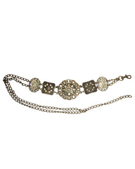 *Vintage Stone chips Chain Belt