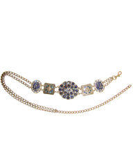 *Vintage Stone chips Chain Belt