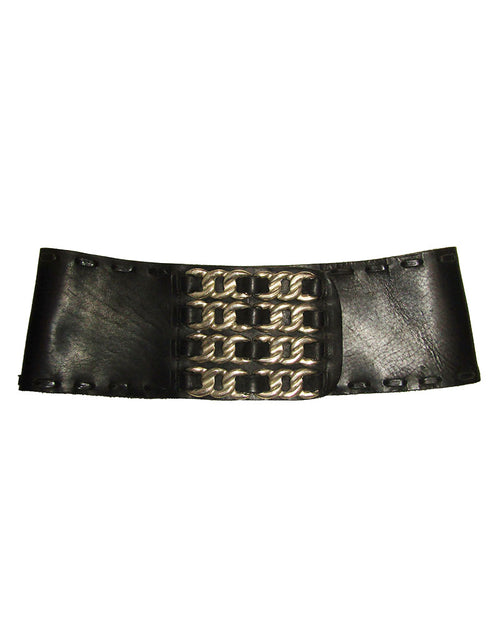 Wide chain detail Contour Belt