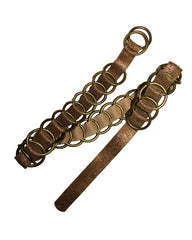 Metallic Multi-Ring Belt