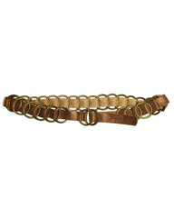Metallic Multi-Ring Belt
