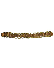 Metallic Multi-Ring Belt