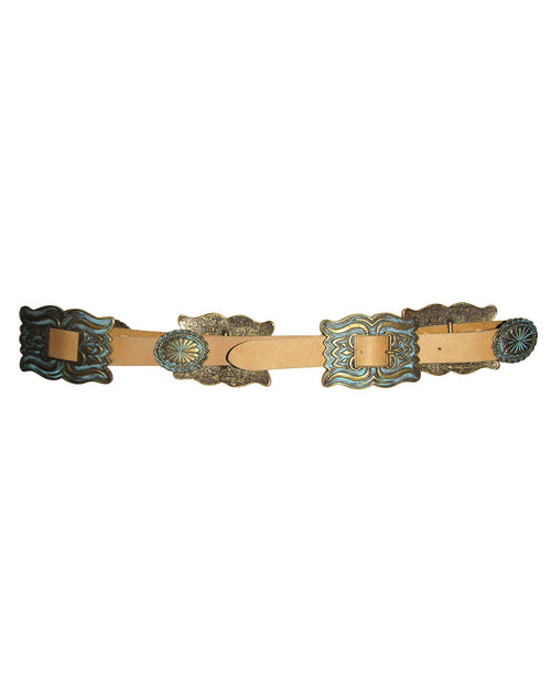Vintage Patina Concho Belt