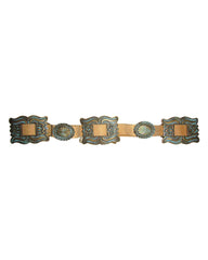 Vintage Patina Concho Belt