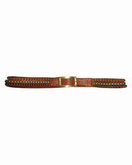 Crystal and Stud 3 Strand Jean Belt