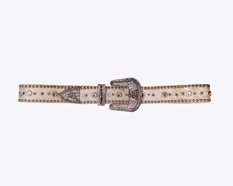 Vintage White Corset-Belt